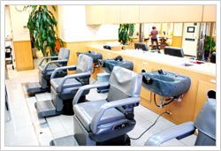 シャンプーブース